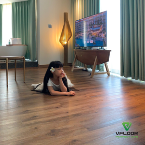 Suelo de vinilo tipo placa fabricado en Vietnam, suelo SPC de 9.5 mm de grosor, 28 mil - Product Image 2