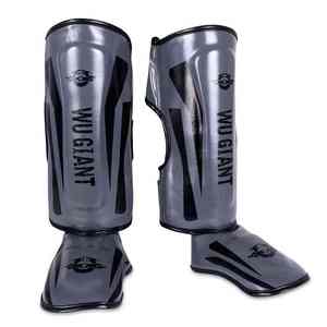 Venta caliente logotipo personalizado Kick Boxing Shin Instep Guard Muay Thai Shin Guard equipo de protección de piernas - Product Image 1