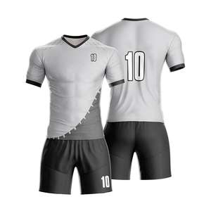 Ensemble complet d'uniformes de football au design personnalisé pour l'équipe de football de France pour jeunes hommes de haute qualité, uniformes de football pour maillots de football - Product Image 6