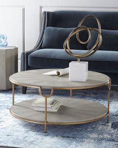 Muebles de mármol Diseñador de café Sala de estar Extremo Sofá moderno Mesa auxiliar pequeña Mesita de noche - Product Image 2