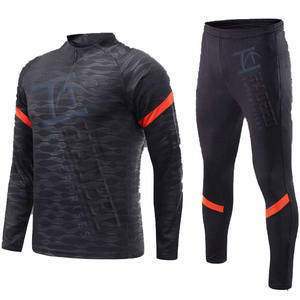 Ensemble de survêtement deux pièces pour hommes, survêtement personnalisé, pantalon de Sport, jogging, vêtements d'entraînement, Football, survêtement en coton pour hommes - Product Image 1