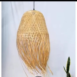 Entrega rápida Pantalla de bambú hecha a mano Diseño personalizado Estilo Art Deco Decoración para el hogar con patrón de naturaleza muerta - Product Image 4