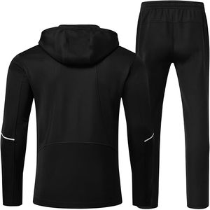 Ensemble de survêtements pour hommes OEM de qualité supérieure confortables Vente en gros de survêtements en coton pour hommes Pantalon de survêtement Survêtement avec logo personnalisé - Product Image 2