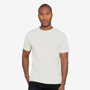 เสื้อยืดผู้ชายโลโก้สั่งทำขายส่ง ผ้าฝ้าย 100% แขนสั้น สีพื้น เสื้อยืดเรียบง่ายสำหรับผู้ชาย - Product Image 1