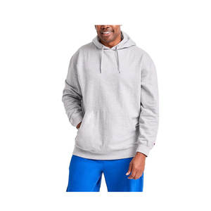 2025 hommes décontracté coton cordon à capuche XS taille pull à col rond motif solide avec broderie 3D Streetwear en détresse - Product Image 1