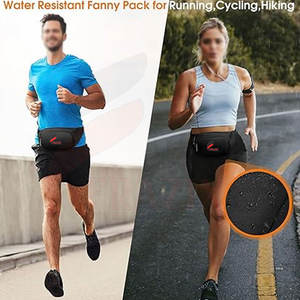 Riñonera cruzada en el pecho, riñonera multifuncional para entrenamiento al aire libre, riñonera ligera - Product Image 3