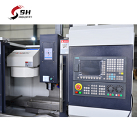 XH7126 Mini Taiwan CNC Centre d'usinage vertical à 4 axes Fraiseuse automatique universelle économique