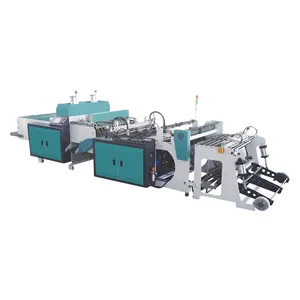 Polythene T-shirt Bag Cutting Making Machine Machine Pour Sachets Plastic Poly Ldpe Nylon Bag Production Line