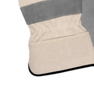 Nouvelle arrivée Gants de sécurité de travail canadiens en cuir de vachette de haute qualité Gants de travail gréeur de grande taille respirants à paume renforcée - Product Image 5