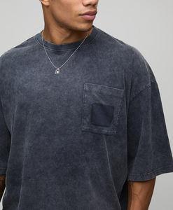 OEM venta al por mayor personalizado clásico ajuste algodón camiseta Pakistán hecho hombro caído alta calidad cómodo 220g 280g tela pesos - Product Image 2