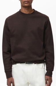 Sudadera personalizada 100% de algodón para hombre, sudadera básica de lana gruesa pesada 450GSM, sudadera de gran tamaño con hombros caídos y ajuste cuadrado para hombre - Product Image 3