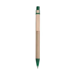 Clip per Penna Promozionale Ecologica in Cartone con Finitura in Legno - Product Image 4