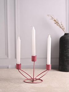 Fancy <b>Candle</b> Making <b>Mold</b> Wedding Decorative Candlesticks Stand Metal in Iron Antique Color Luxury <b>Candle</b> Holder - Product Image 4