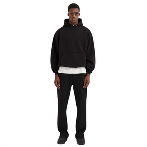 เสื้อฮู้ดลายน้ำตา2025สำหรับผู้ชายเสื้อสเวตเชิ้ตมีฮู้ดแบบหลวมมีฮู้ดสำหรับฤดูหนาวผ้าเดนิมลายตัวละครเสื้อผ้าคู่ - Product Image 4