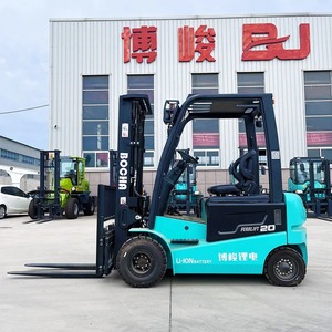 Carretilla elevadora eléctrica asequible 1 tonelada 2 toneladas 3 toneladas granja todo terreno potente terreno áspero carretilla elevadora duradera precio barato - Product Image 2