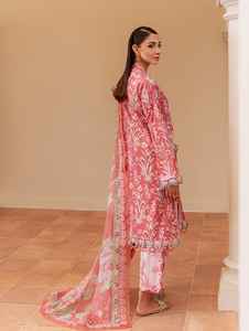Nouveautés Vêtements d'hiver pakistanais Robes en lin non cousues 3 pièces Vêtements décontractés pour femmes Vêtements de soirée - Product Image 2