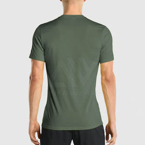 Venta caliente Camiseta de gimnasio para hombres Estilo deportivo de alta calidad Precio al por mayor directo de fábrica 260 gramos Peso de tela Venta en línea - Product Image 5