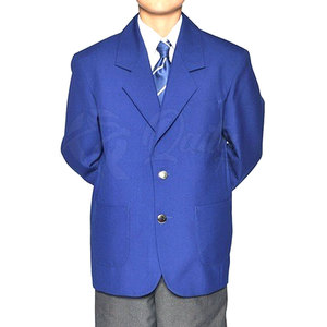 Ensemble blazer et pantalon d'uniforme moderne et élégant pour garçons avec broderie et logo - Product Image 3