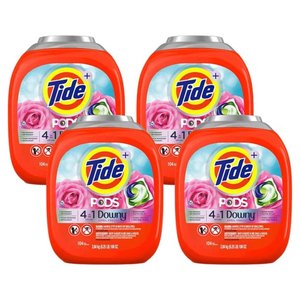 Pour les dosettes écologiques jetables avec lessive liquide Downy en sachets, fraîcheur de printemps - 104 unités (4 par boîte) - TOTAL 416 CHARGEMENTS - Product Image 1