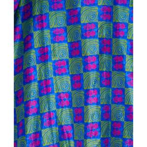 Fait à la main 100% Floral soie Kimono Robe pour les femmes Vintage recyclé vêtements de nuit thermique été automne printemps maison/hôtel utilisation - Product Image 6