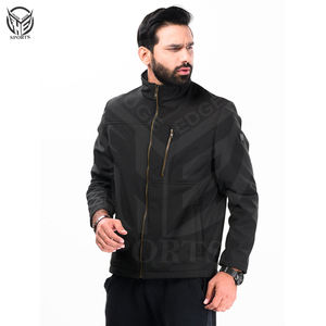 Venta al por mayor de chaqueta personalizada al aire libre de invierno cálido súper suave y cómodo chaqueta suave para los hombres. - Product Image 2