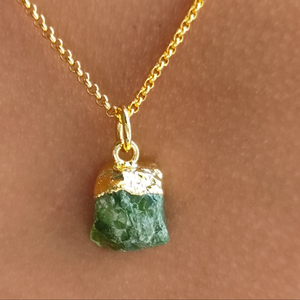 Dainty Peridot ทอง August จี้พลอยสีเขียวทองผลิตภัณฑ์จำนวนมากวัสดุคุณภาพดี - Product Image 1