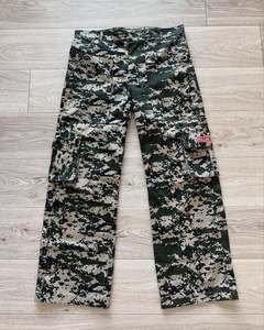High Quality <b>Men's</b> Casual Style Cotton Flared <b>Pants</b> <b>Camo</b> Wide Leg Baggy Working Sweats with Custom Graphics Printed - Product Image 1