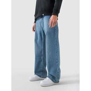 กางเกงยีนส์สีน้ำเงินวินเทจแบบ CORE พร้อมคุณสมบัติการซักทำความสะอาดได้ - Product Image 6