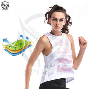 เสื้อกล้ามออกกำลังกายผ้าฝ้ายพิมพ์ลายสำหรับผู้หญิงเสื้อกล้ามว่างเปล่าใส่สบายฤดูร้อนออกแบบได้ตามต้องการ - Product Image 3