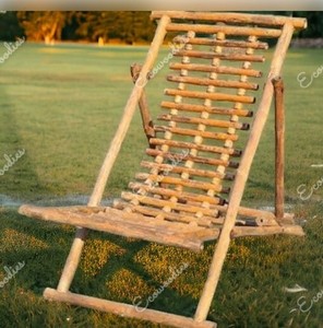 เก้าอี้อาบแดดกลางแจ้งสำหรับผู้สูงอายุเก้าอี้สวนไม้ไผ่ดีไซน์สร้างสรรค์ทันสมัยเก้าอี้อาบแดดกลางแจ้ง - Product Image 5