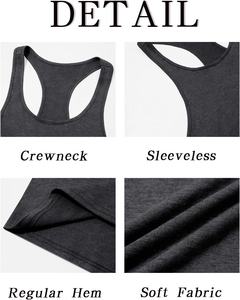 Débardeurs en coton pour hommes Y-Back Muscle Cut Gym Vest Sleeveless Eco-Friendly Quick Dry Workout Fitness Curved Hem - Product Image 2