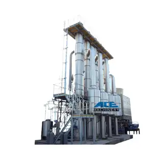 Concentration Extraction And Evaporation Equipment Single Effect Falling Film Evaporator Liquid Extractor
