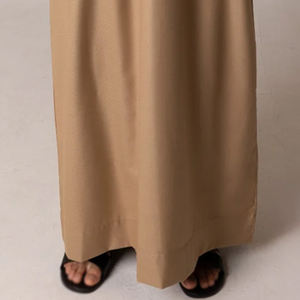 Thobe Abaya Homme Luxe Brillant Dubaï Marocain 2026 – Robe Longue Automne Grande Taille Respirante Séchage Rapide Tricot Thermique Style Urbain - Product Image 3