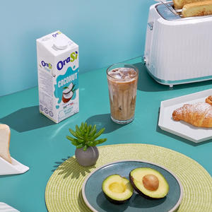 Bebida de Coco a Base de Plantas OraSi Sin Azúcar Añadido 1 litro 12 unidades - Product Image 6
