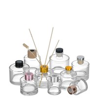 Bouteille diffuseur d'arômes transparente vide personnalisable 100ml 120ml 150ml – Contenant de parfum rechargeable pour diffuseur à bâtonnets