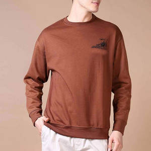 Sweat-shirts personnalisés avec logo personnalisé, sweat-shirts pour hommes bon marché, sweat-shirts unis, sweat-shirts à col rond - Product Image 1