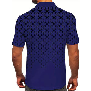 Club de hombre de alta calidad velocidad del viento seco Casual ajuste estándar 3 botones sólido 100% algodón antiarrugas para camisas moda de moda - Product Image 6