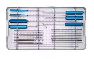 Nuevo conjunto de instrumentos ortopédicos ACL/PCL de acero inoxidable para medicina deportiva y cirugía de rodilla, instrumentos esterilizados reutilizables - Product Image 5