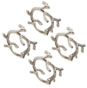 Handcrafted Metal Contemporary Napkin Ring Stylish <b>Table</b> Decoration Craft Home International for Wedding Party Banquet Home - Product Image 5