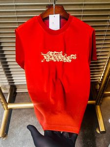 Camiseta de Manga Corta para Hombre, Talla Grande, Personalizada, 100% Algodón, Estampado Animal, 300 Gramos, Anti-Pilling, Cuello Redondo, Casual, Transpirable, Ecológica, OEM - Product Image 2