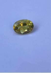 Quartz Jaune Citron Haute Clarté Pierre Naturelle 6.50CTS 10x14.20mm pour Bagues et Bijoux de Luxe Qualité Export - Product Image 3