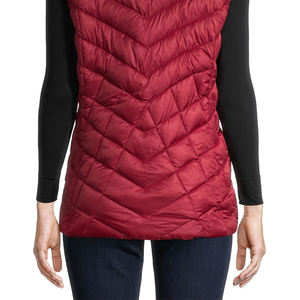 Nuevo chaleco acolchado sin mangas cálido de Invierno para mujer en color personalizado, chaleco acolchado ligero de corte regular a precios competitivos - Product Image 4