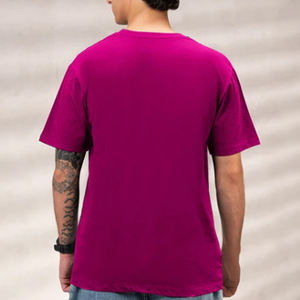Men's o-Neck Satin Casual Blank Gym T-<b>Shirt</b> Breathable Basic Regular Sleeve Solid Pattern custom printing men's t <b>shirts</b> - Product Image 6