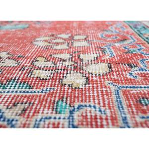 Alfombras Vintage de Lana 9x12 en Rojo Anaranjado, Anudadas a Mano con Patrón de Medallón para Uso Doméstico - para Dormitorio, Sala de Estar, Pasillo, Modelo Pae-2078 - Product Image 3