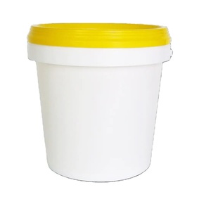 Cubo de pintura de plástico PP con serigrafía de Color personalizado, tambor transparente redondo pequeño de Vietnam en embalaje de bolsa de PE - Product Image 6