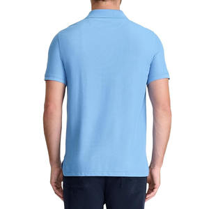 Top Quality New Arrival Custom Logo <b>Men's</b> Polo <b>Shirt</b> 100% Cotton OEM Service Stand <b>Collar</b> Breathable Customized <b>Men</b> Polo <b>Shirts</b> - Product Image 4