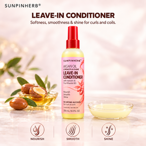 SUNPINHERB Argan Oil Moisture <b>Conditioner</b> Wheat Protein for <b>Curly</b> <b>Hair</b> 354 ml <b>In</b> Stock Wholesale OEM ODM Factory Supply - Product Image 2