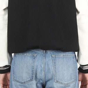 Veste universitaire de couleur unie de haute qualité pour hommes, style hivernal très demandé avec manches complètes brodées pour un look élégant de High Street - Product Image 6