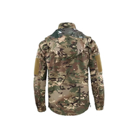Veste tactique imperméable unie à col montant style urbain pour homme – Coupe-vent décontracté léger à fermeture éclair intégrale pour l'extérieur
