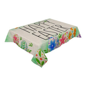 Superventas Material de algodón bordado mesa de comedor boda manteles de fiesta con logotipo personalizado - Product Image 2